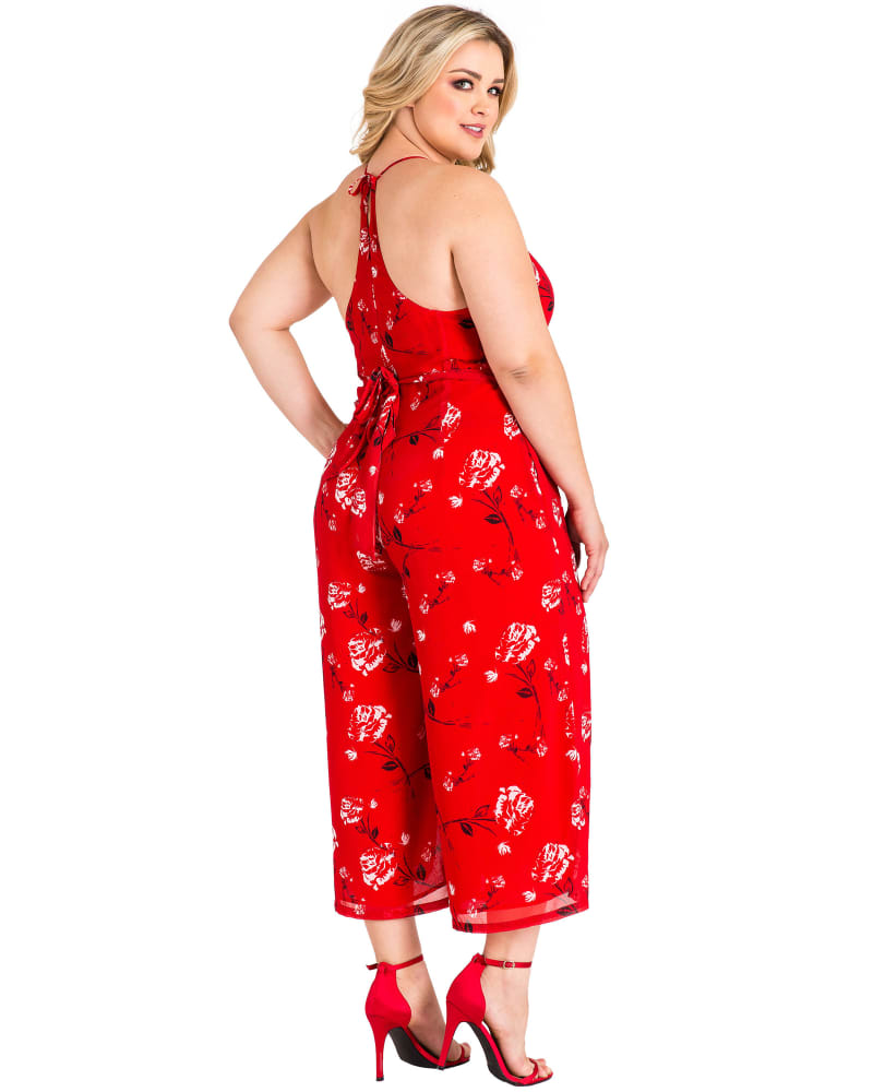 Plus size capri jumpsuit cheap